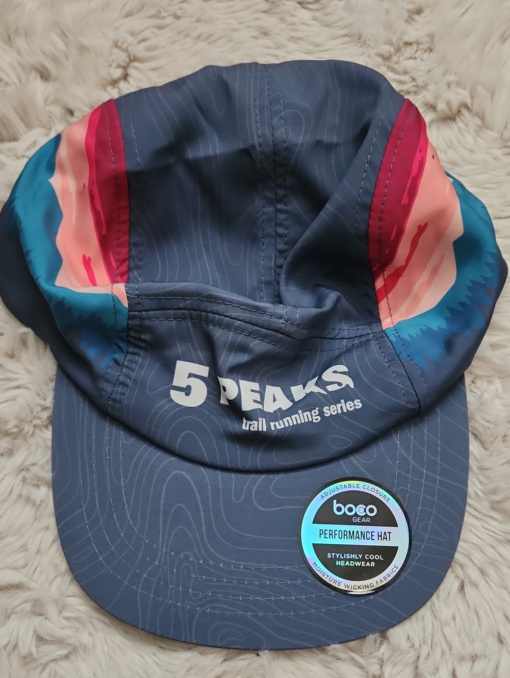 NWOT Boco Gear 5Peaks Performance Hat